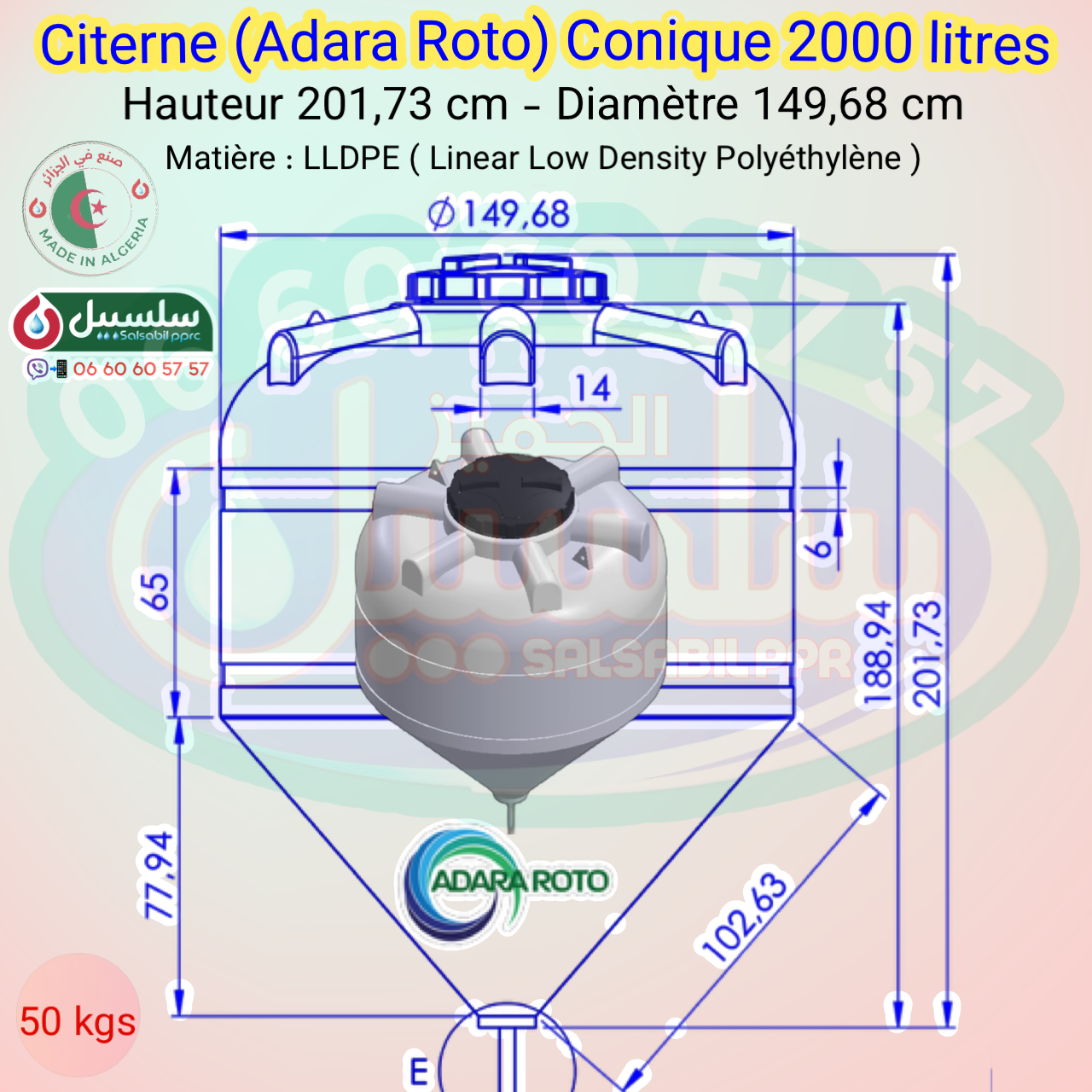 Citerne Conique