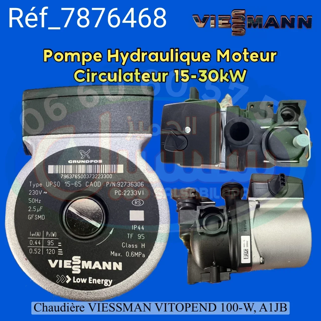 Pompe Hydraulique Moteur Circulateur 15-30kW