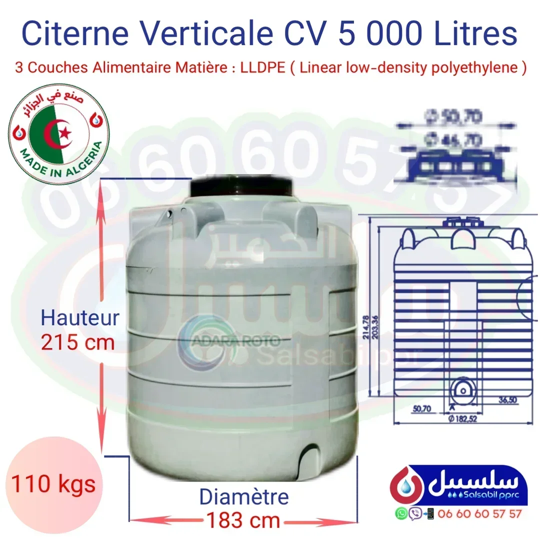 Citernes Verticale